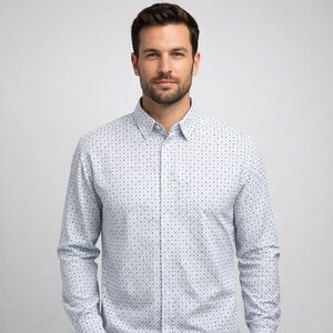 American Rag Men’s Casual Button Down Shirt Medium Business